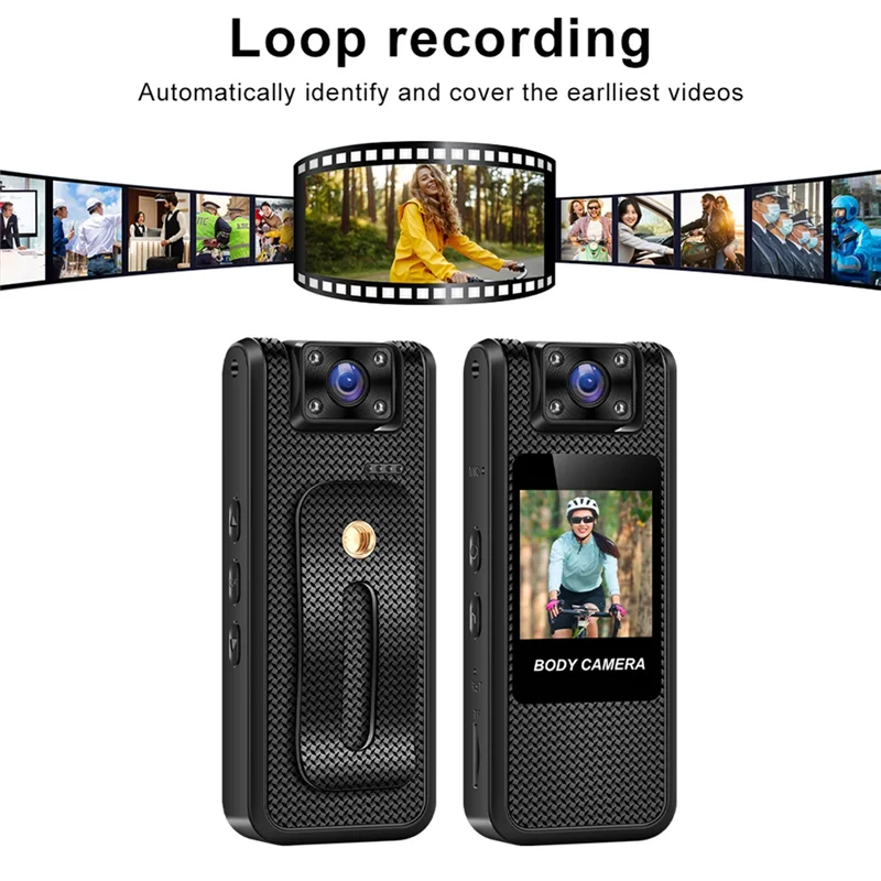 B18B Sports DV Infrared Night Vision 4K Wifi Pocket Camera Portable Digital Video Recorder Bodycam Riding Camcorder Camera