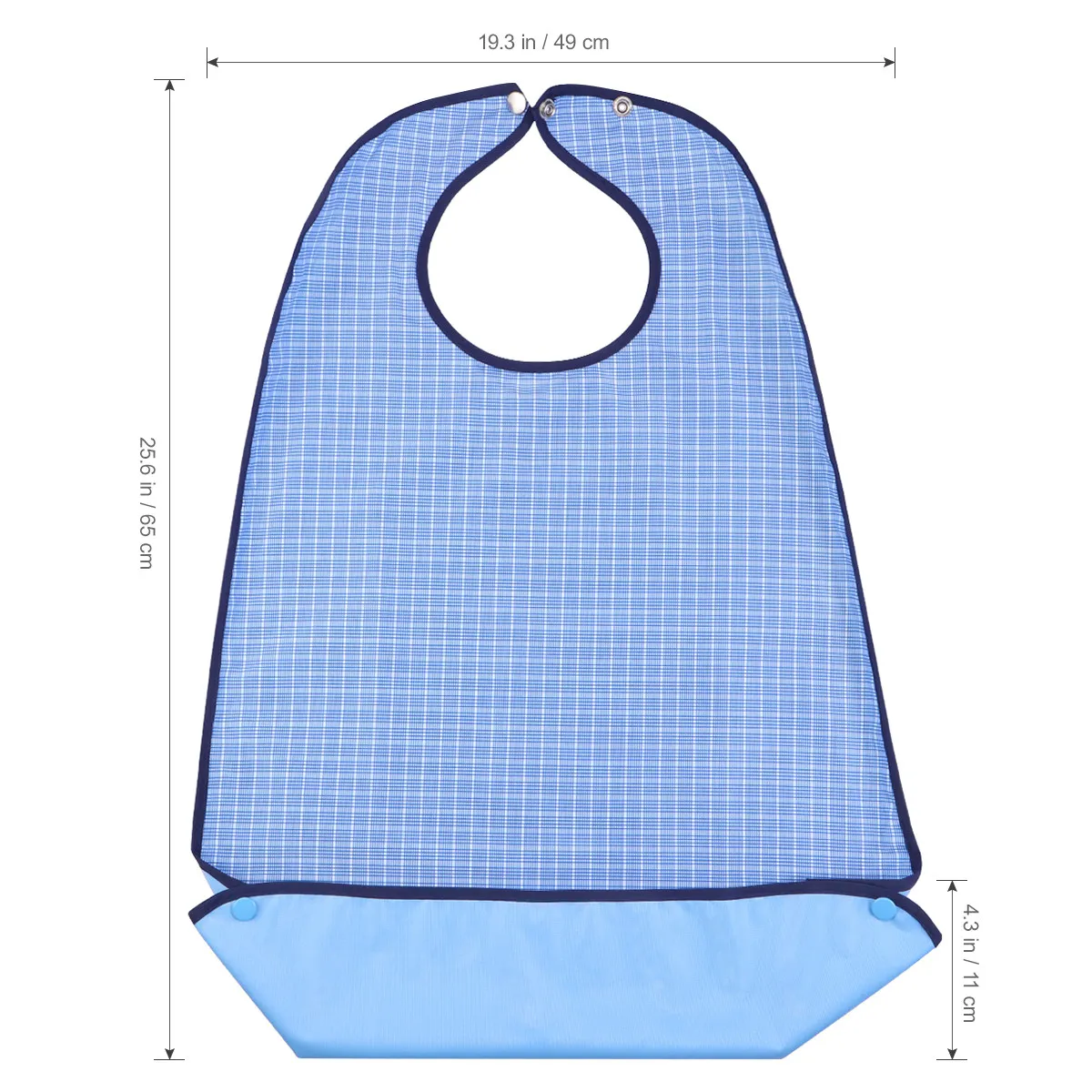 Adult Eating Bib Bibs Washable Waterproof Elderly Bread Crumbs for Clothing Protector Adults Dining