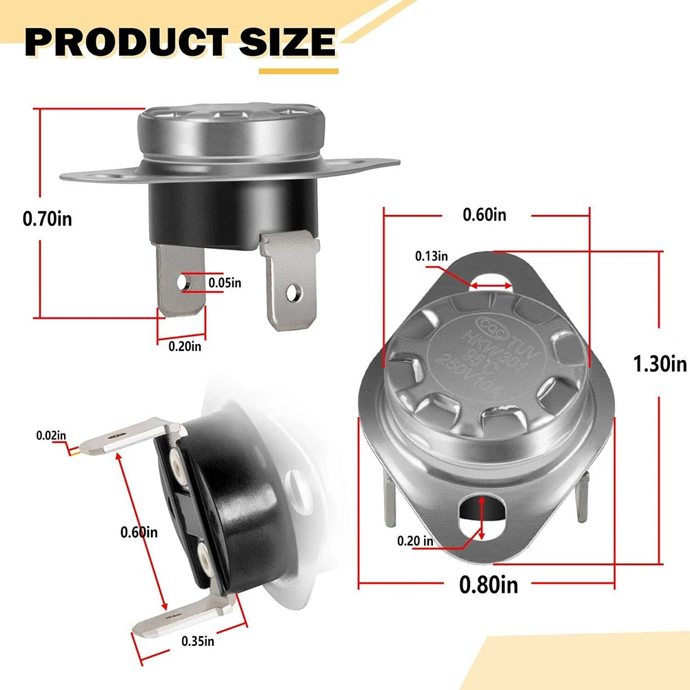 Compact Compatible Atwood High Temperature Limit Switch Stove Thermal Conductivity Compact Compatible Precision