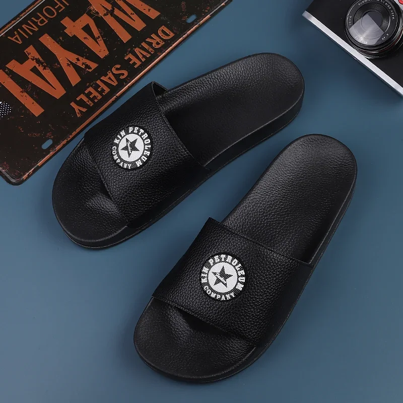 Neue Herren und Damen Outdoor-Erholung weiche Sohle Hausschuhe atmungsaktive Mode Flip-Flops Bad rutsch fest bequem