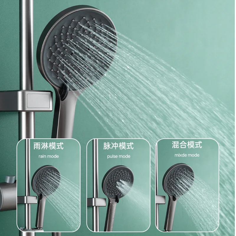 Vollkupfer-Duschset, Badezimmerbadewanne für den Haushalt