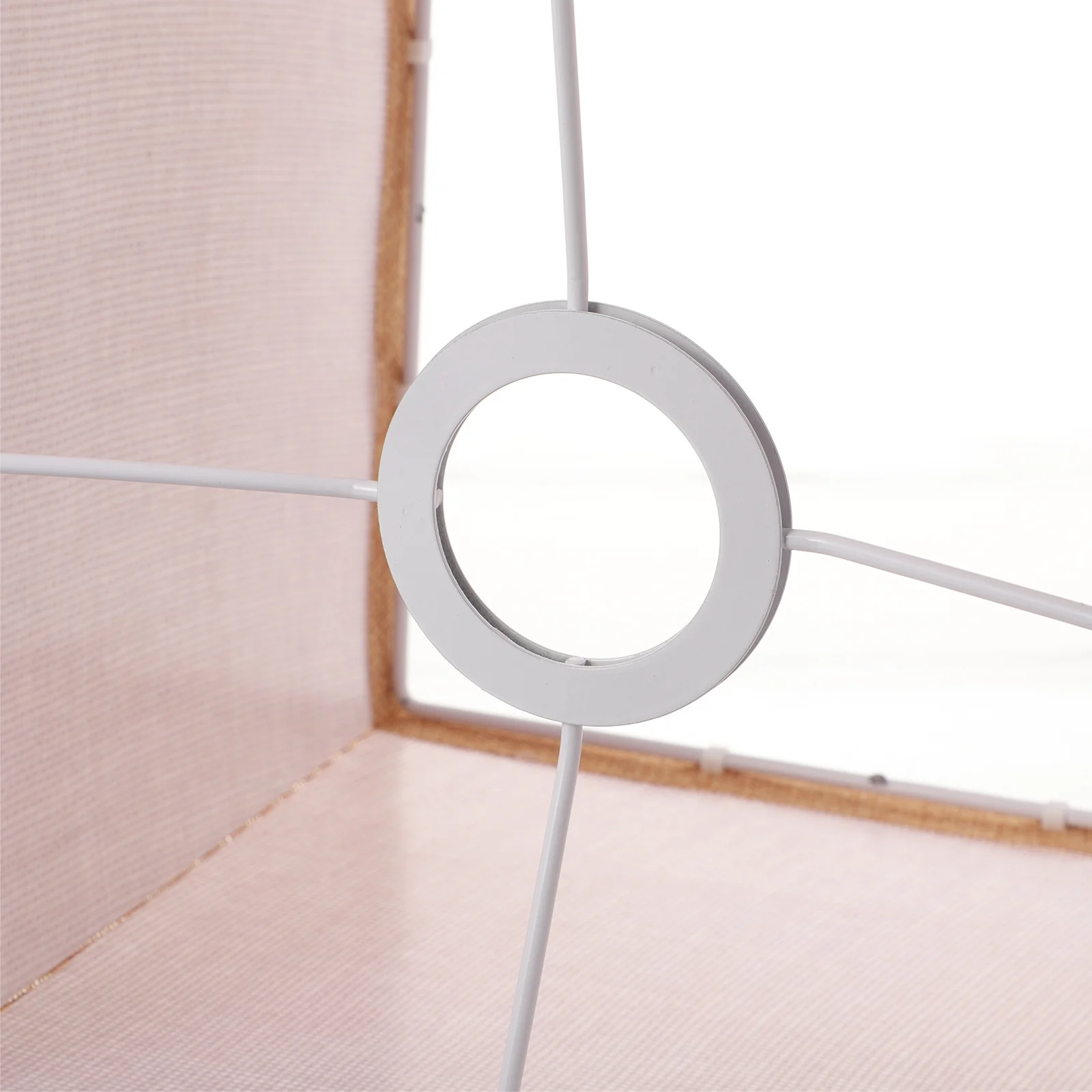 

Cloth Lampshade Replacement For Table Floor Desk Lamp Square Fabric Shade E27 Modern Light Cover Accessory