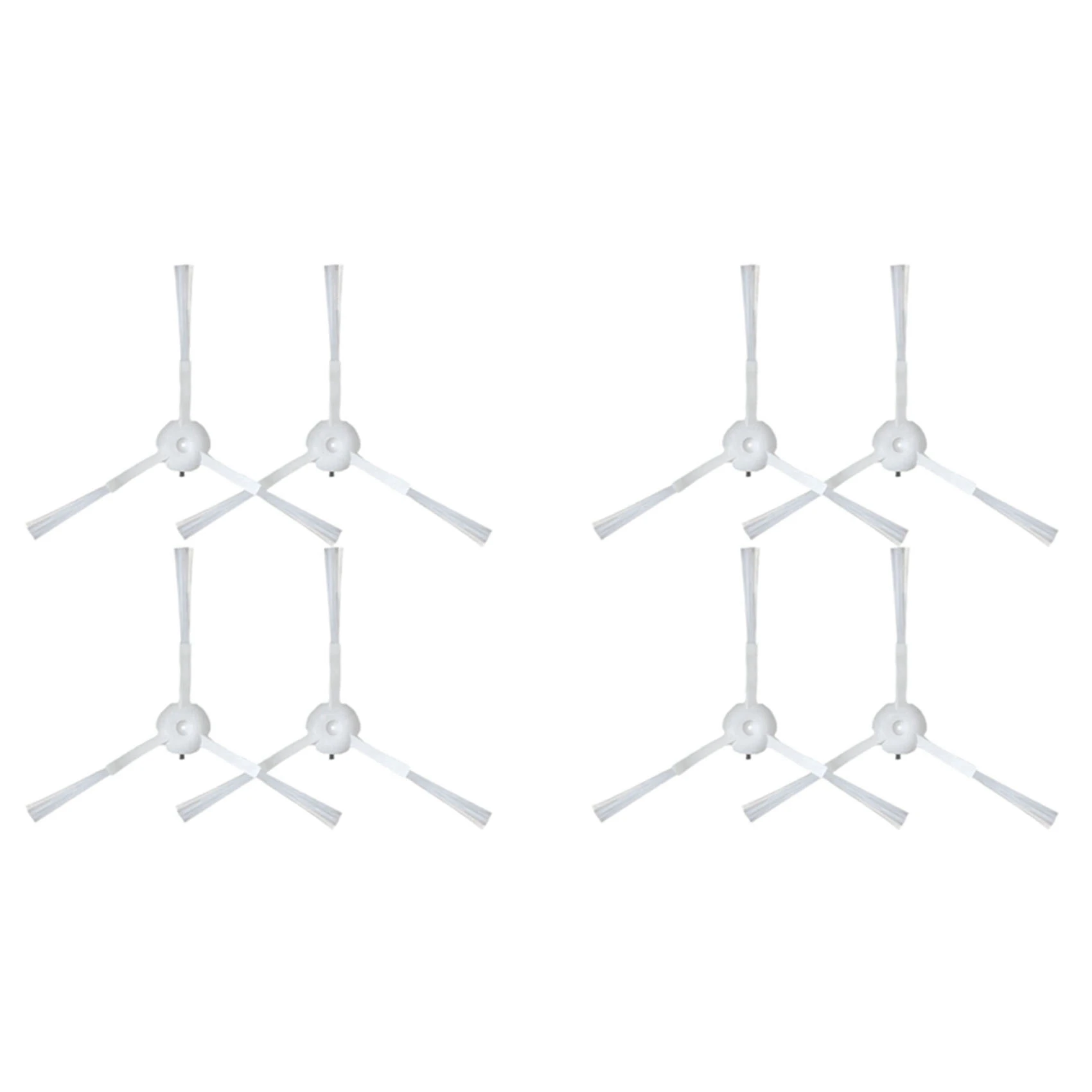 8 pçs acessórios para qihoo 360 s5 s7 s7 pro robô aspirador de pó reposição escova lateral partseco-embalagem amigável