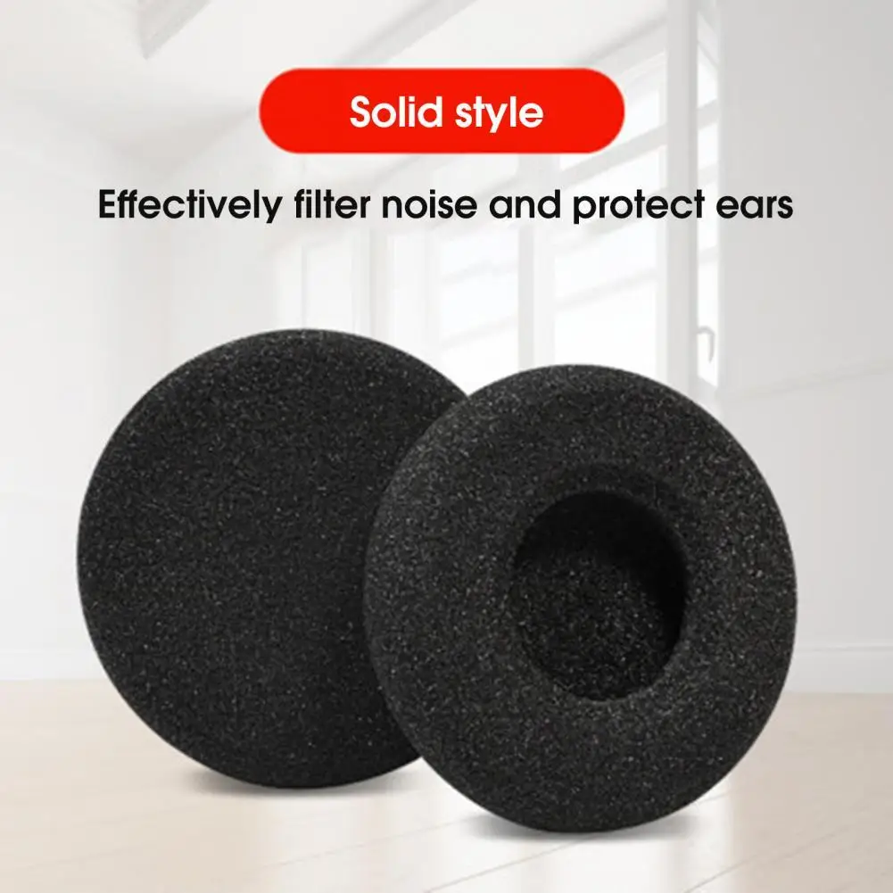 Square Oval Headphone Earpads Replacement Soft Breathable Professional Noise Cover Full Size Earpads for H251/261