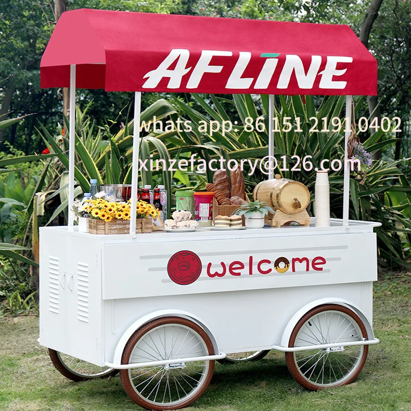 تخصيص الحديد المطاوع السلع المنقولة الحلوى المشروبات تعزيز سوق السيارات السوق الليلي وجبة خفيفة شارع كشك السيارة