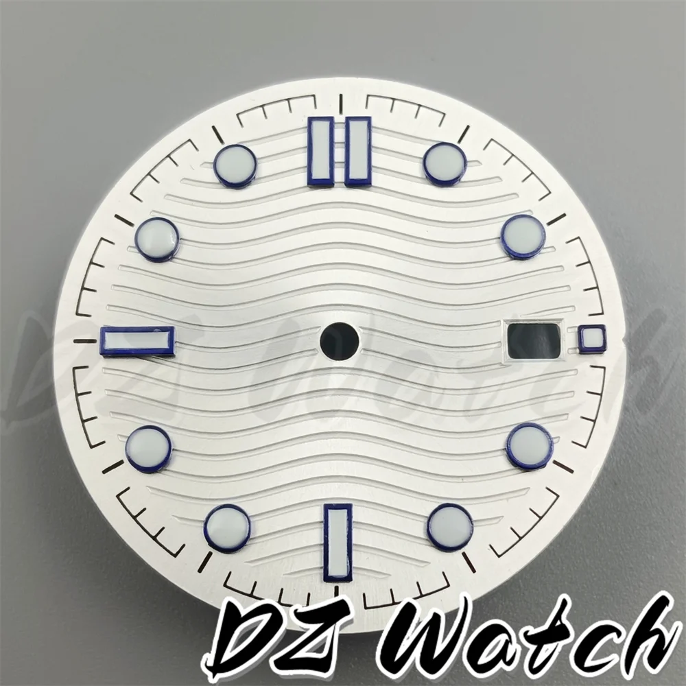 DZ 31mm Black Blue Green Silver Watch Dial C3 Luminous Fit NH35 NH36 ETA2824 2836 PT5000 Miyota 8215 DG2813 3804 Movement