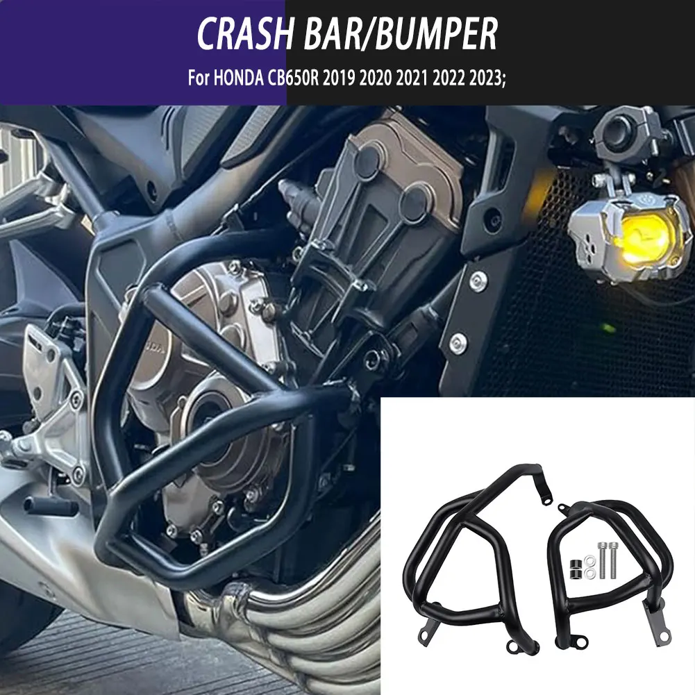 

For HONDA CB650R 2019-2023 Motorcycle Fall Protection Accessories Highway Engine Crash Bar Guard Motorbike Protection Bumper