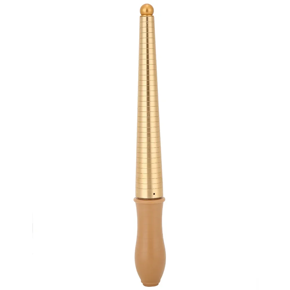 

Professional Plastic Ring Gauge Mandrel Brass Orange Finger Sizing Measuring Stick Ring Measuring Tool Portable Tool