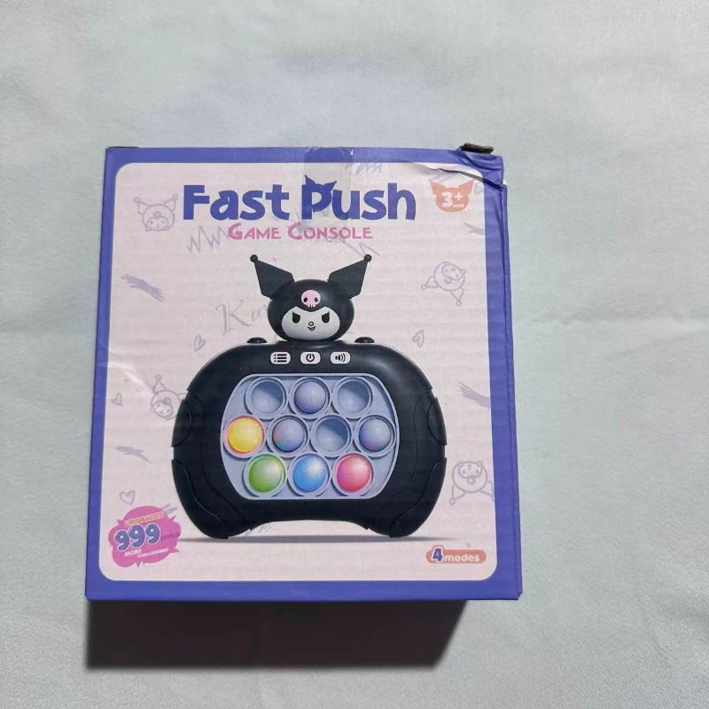 

Sanrio Stitch Quick Push Bubbles Game Machine for Kids, Fun Whac-A-Mole Squeezer, Anti Stress Sensory Fidget Toy, New Gifts