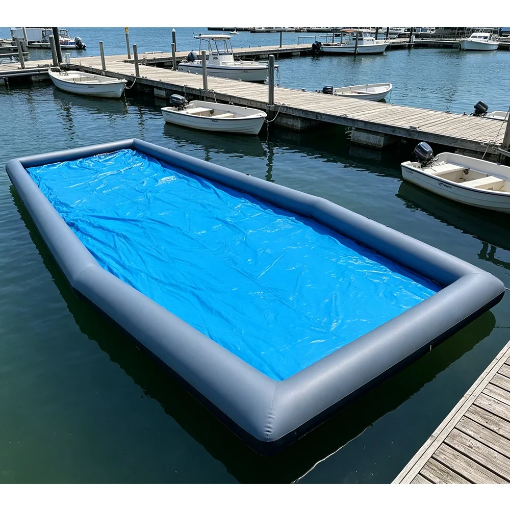Commercial PVC Inflatable Floating Dry Dock for Ships Motorboats and Yachts
