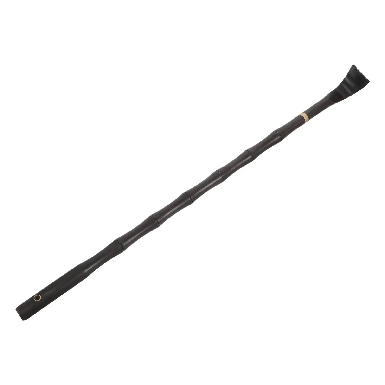 Wood Back Scratcher 17.5 Inch Handmade Beaded Handle Convenient Itch Relief Travel Scratch Tool Back Scratcher for Men