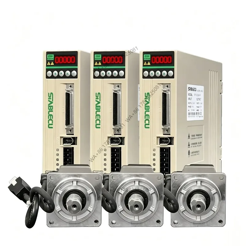 Power Line Industrial Sewing Machine 1500W Three-Phase 220V Energy Saving Servo Motor with Drive