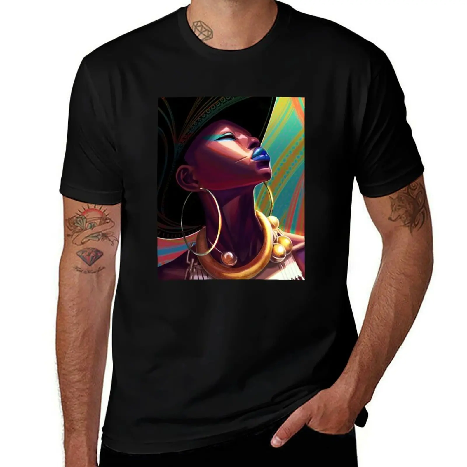 

awen T-Shirt man t shirt heavy cotton t shirt custom print funny t shirts cotton T-shirt