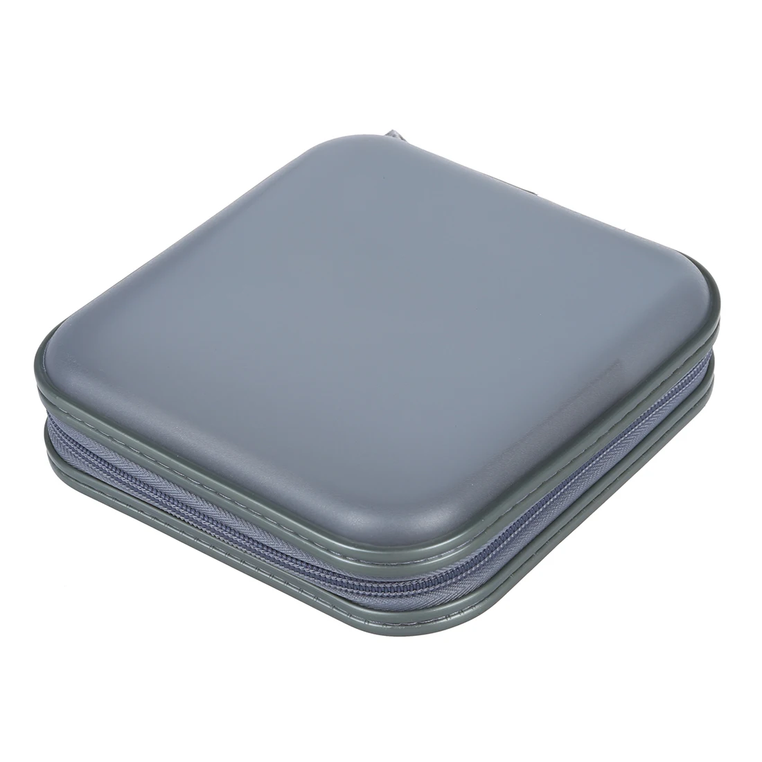 40 CD DVD Disc Album Storage Carry Case Cover Wallet Sleeve Holder Bag Hard Box - Silver