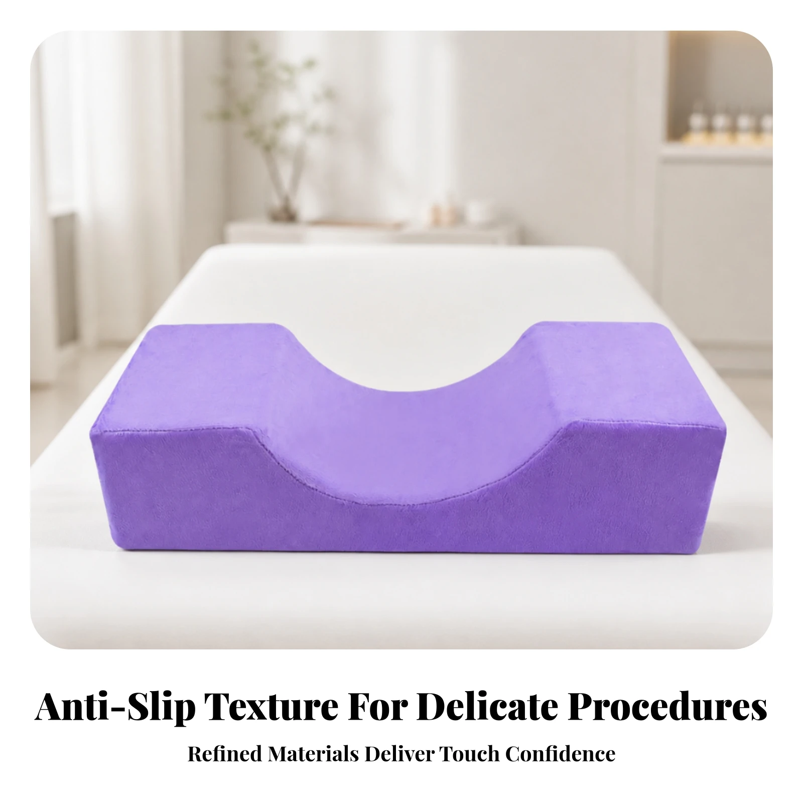 Eyelash Extension Pillow Comfortable Eyelash Grafting Pillow Supportive Padded for Lash Artists, Home Studios