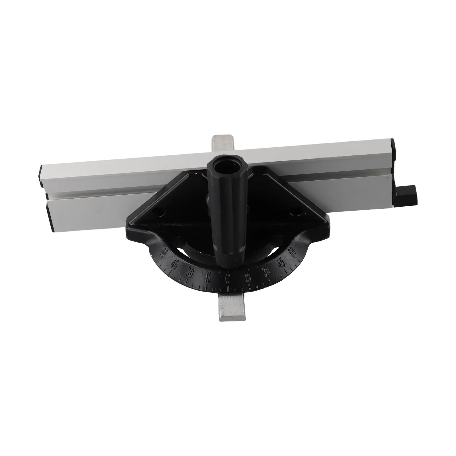 Piastra angolare Righello Mitra Calibro Lega di alluminio regolabile per sega da tavolo Push Block Sistema di recinzione Strumenti per la lavorazione del legno