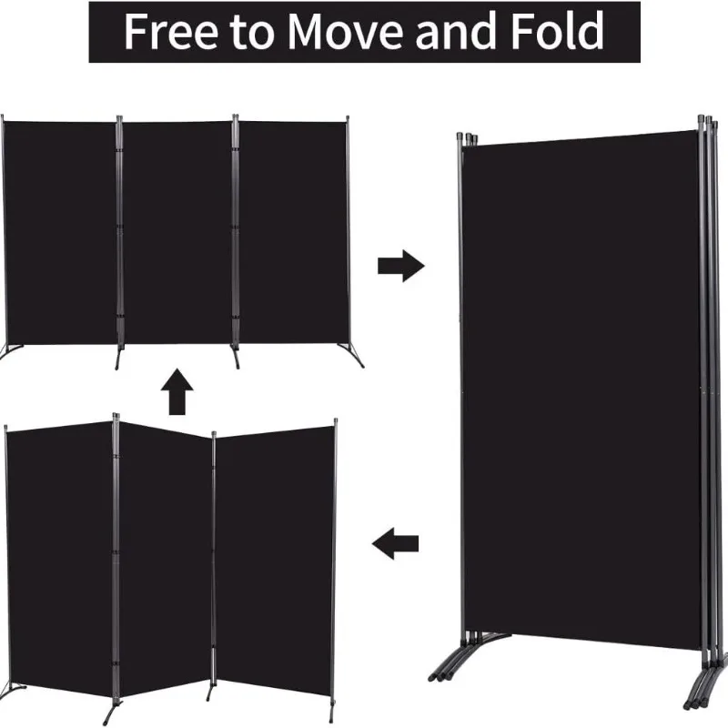 Push-pull movable screen Foldable, mobile partition wall Hotel partition screen Folding screen
