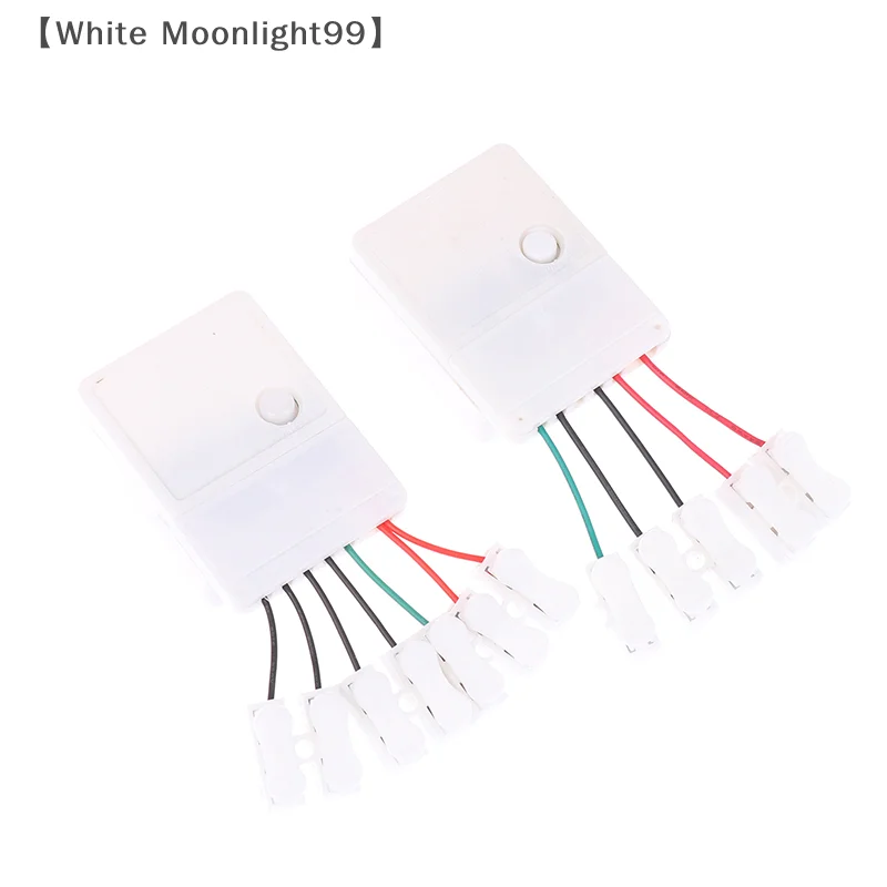 White〕LED String 2/4-Way 8 Modes Lights CE Dimmer Flexible Strip Ribbon Lighting Replica Switch Light Adjustable Knob Controller