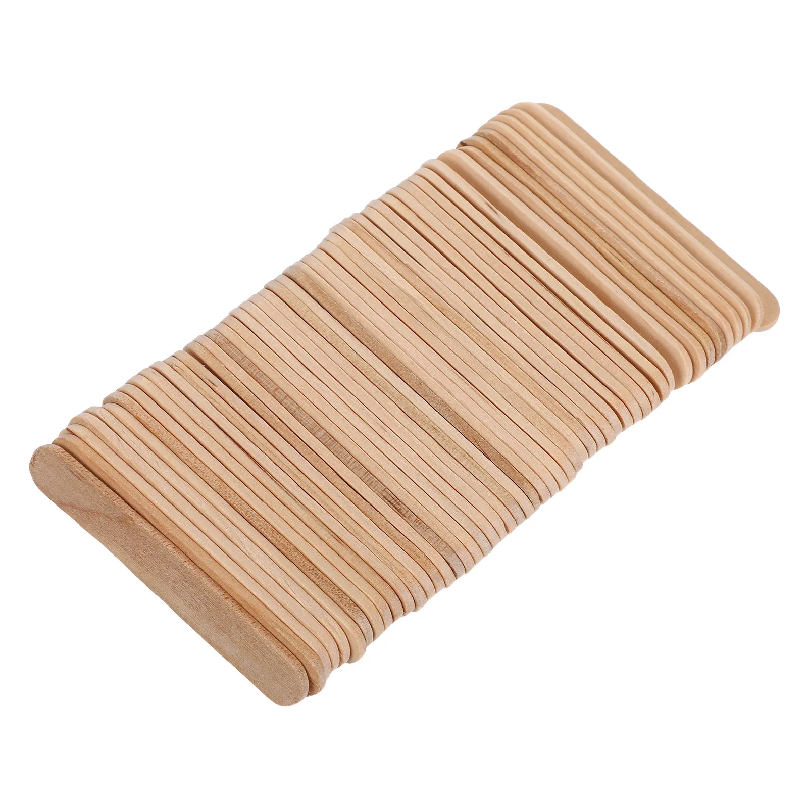 

1000Pcs Natural Wood Craft Sticks Smooth Ice Pop Wooden Sticks for DIY Craft Projects School Plant Labeling Cake Pops
