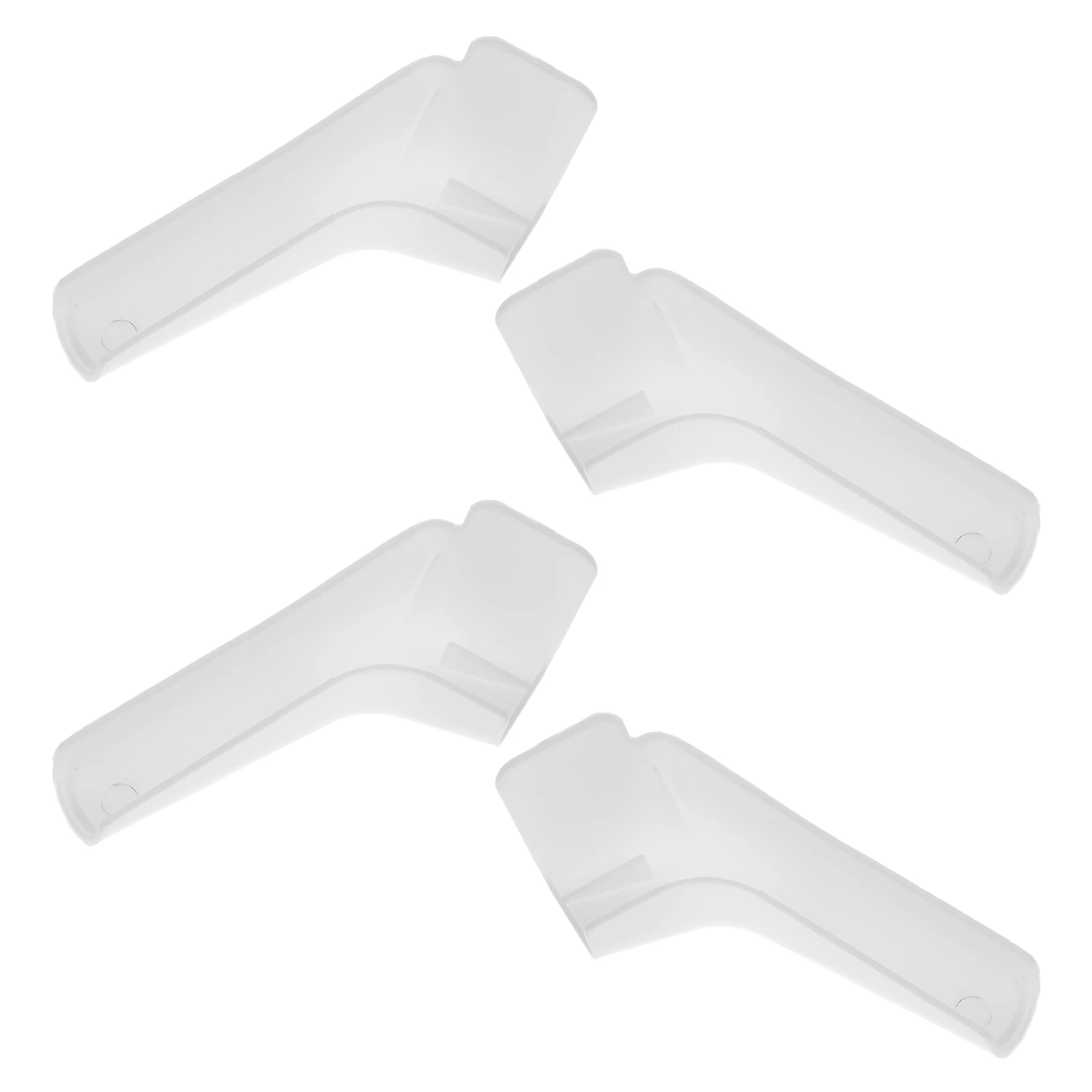 

4pcs Durable Roof Drain Accessories Rv Gutter Spout Extensions Sleek Color Easy Install Rainwater Diverters For RV Roofs