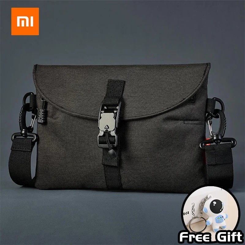 Xiaomi TANJIEZHE Water Repellent Messenger Bag Men Bags Shoulder Crossbody Fit 10.2 Inch Ipad Partition Storage Waterproof