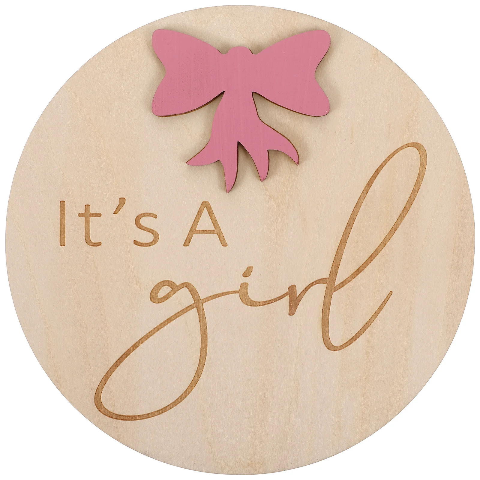 

Деревянный знак объявления о рождении ребенка, круглый знак с именем новорожденного, реквизит для фотосессии, подарок на вечеринку для детского душа, знаки объявления о рождении