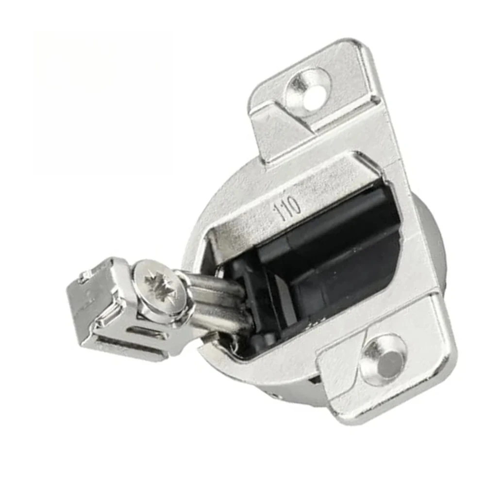 For Kitchen Cabinets Compatible with Compact 33 and 110 Hinges Smooth Swing and Space Saving Design 8 Pack Cabinet Door Hinges