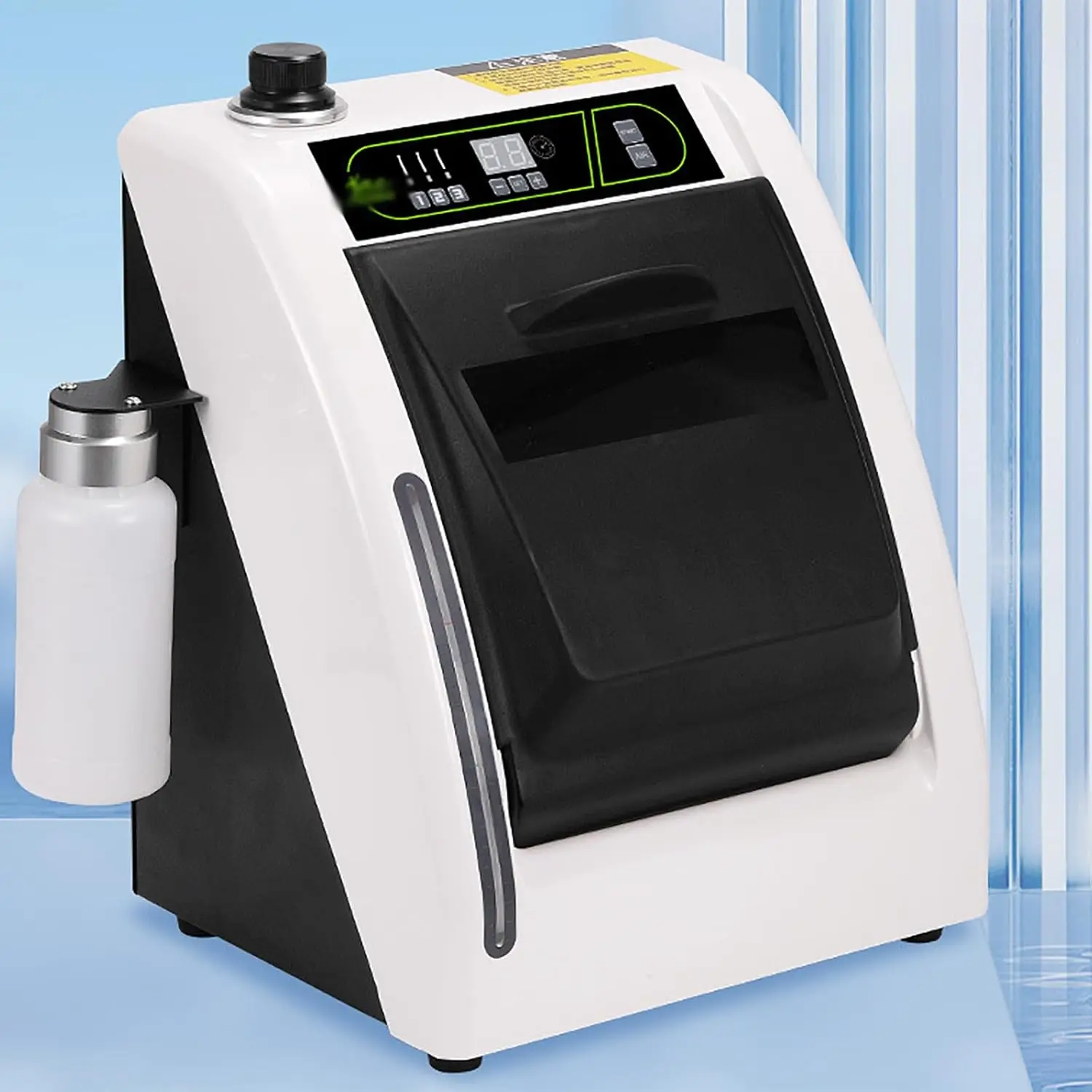 Dental Handpiece Lubrication Cleaning System Oil Cleaning Device with 3 Heads Cleaning and Pressure Valve