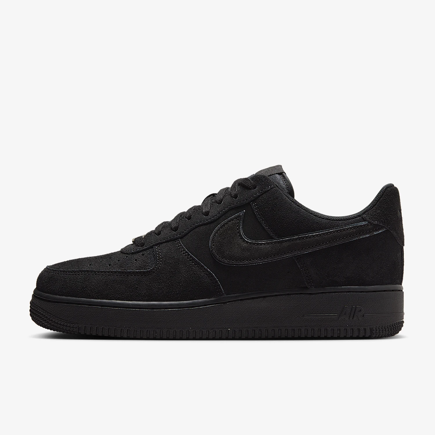 حذاء Nike الأصلي Air Force 1 للرجال من جلد الغزال خفيف الوزن كاجوال HQ1966-002