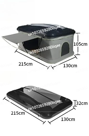 

Aluminium Roof Top Tent and Awning Arrival Camper Trailer Car Roof Tent Box Clamshell
