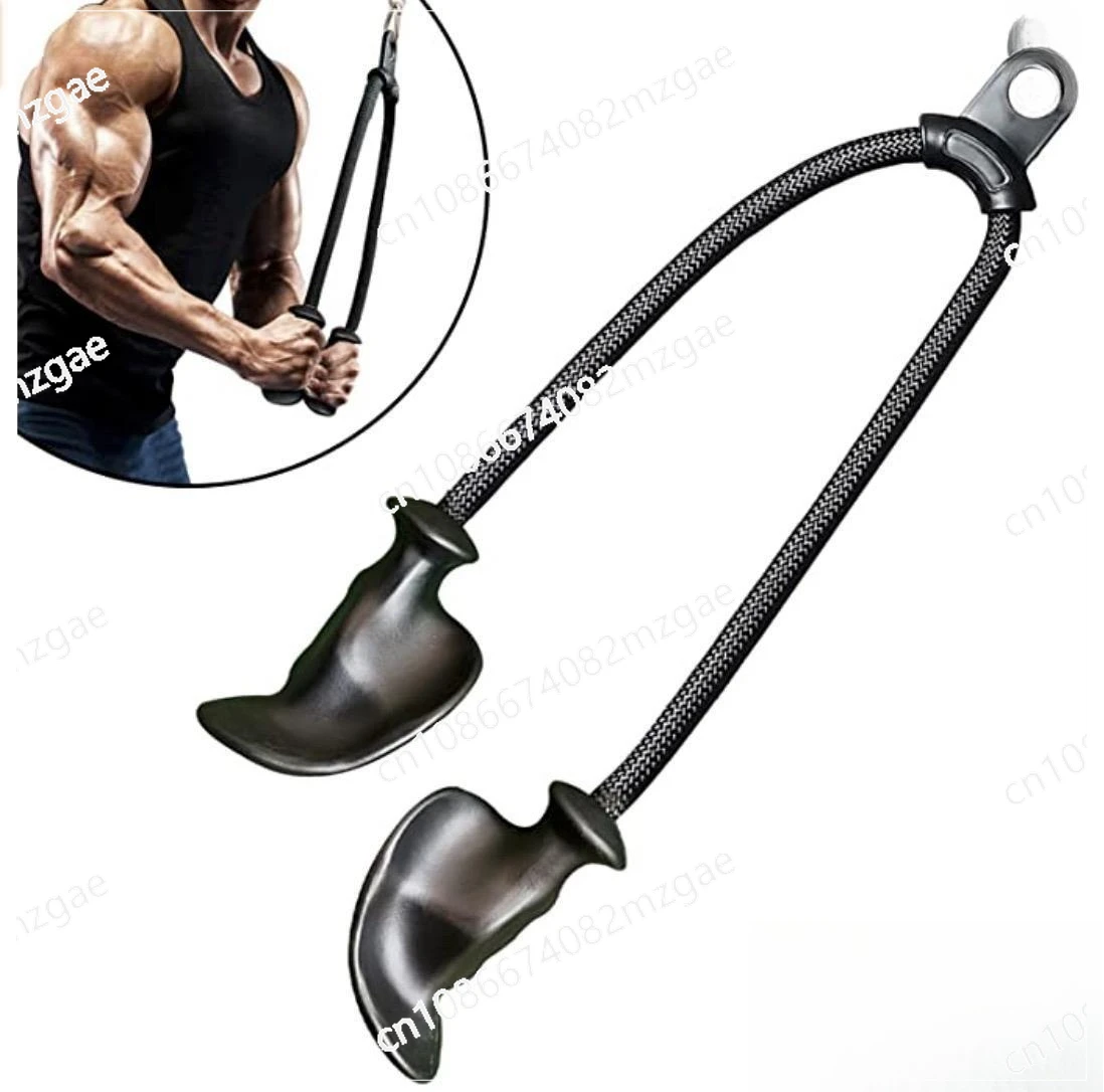 

Triceps pull rope down training fitness equipment accessories