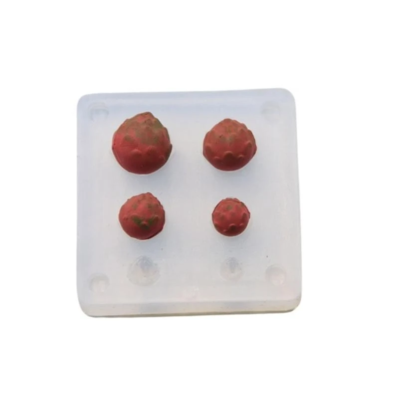 

DIY мини-форма для фруктов дракона, форма для эпоксидной смолы, миниатюрная форма для пищевых игр, УФ-смола