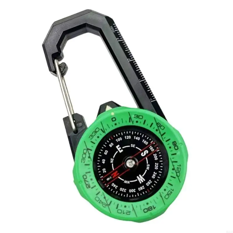 Boussole extérieure Portable professionnelle, outil de guidage directionnel, Type de boucle de précision, Instrument pour la Navigation