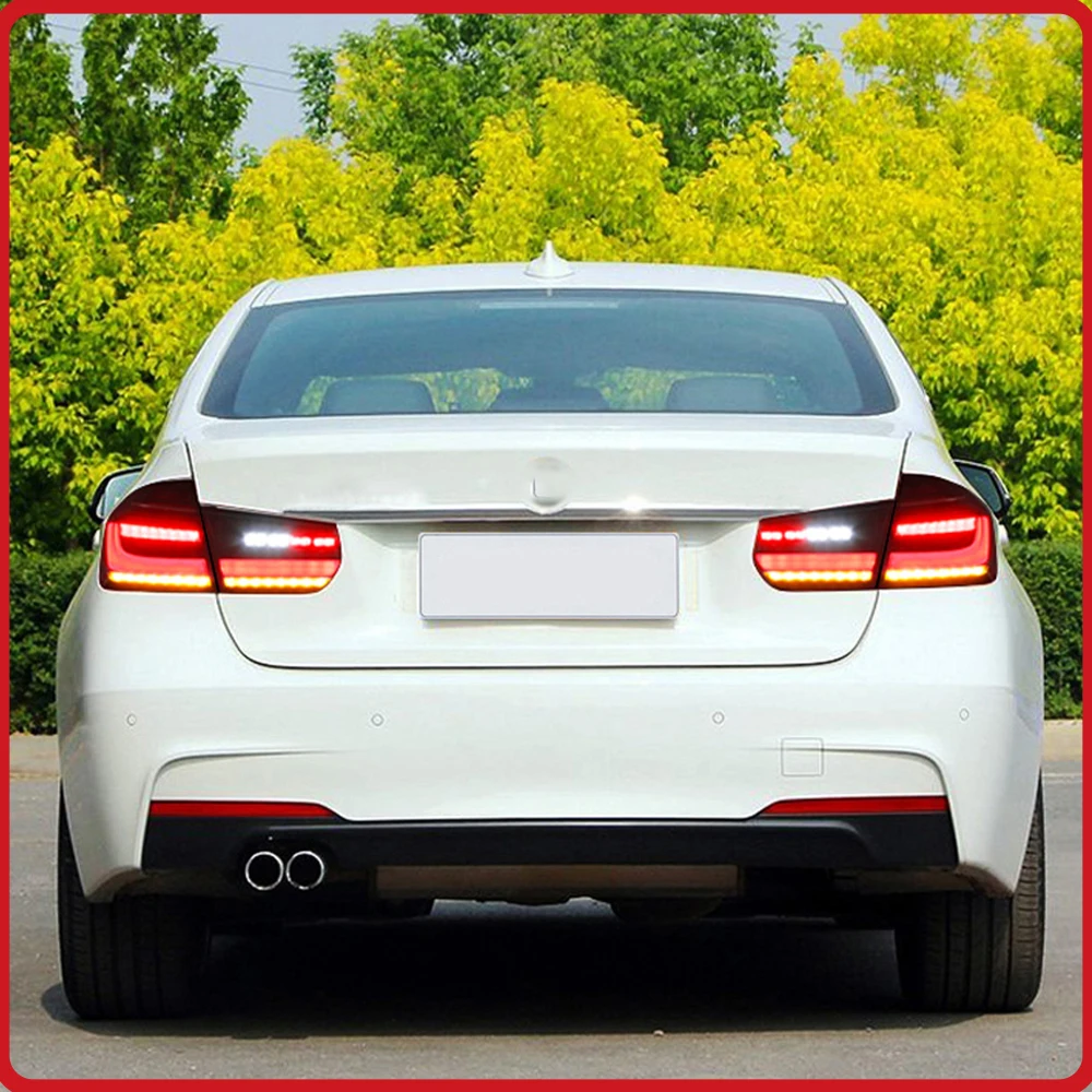 

For BMW 3 Series F30 2013-2019 Car Taillights Assembly Upgrade LED Accessories,Streamer Turn Light,Plug and Play,New Style