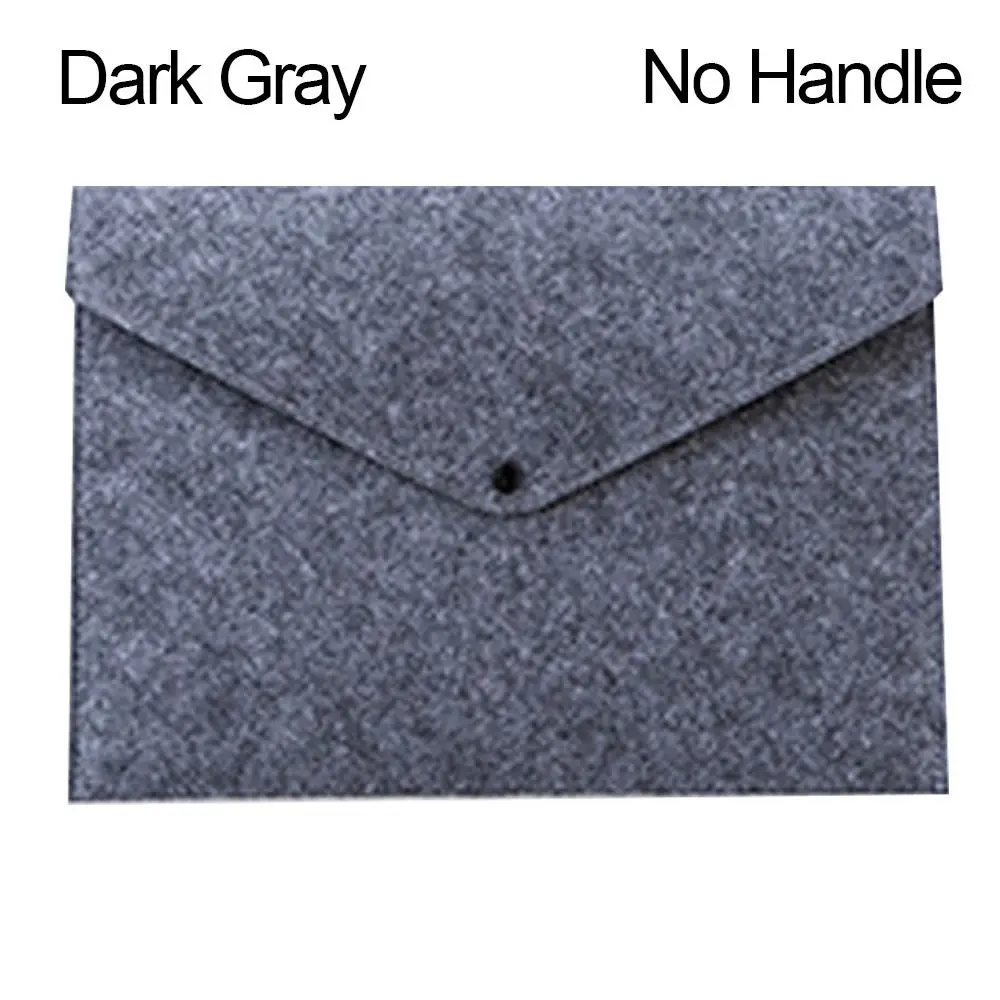 

Durable Felt Felt Folder A4 With Buckle Archive Folder Large Capacity Portfolio Case Invoice
