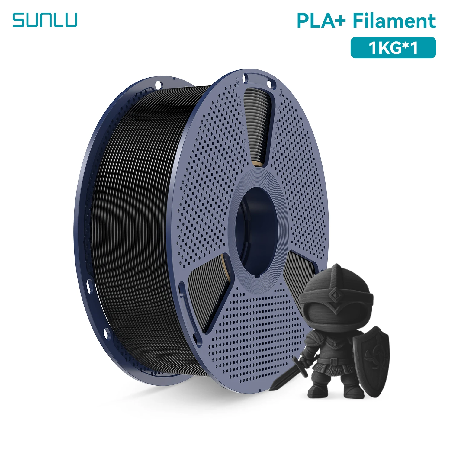 SUNLU PLA+ 1KG/2KG/3KG/5KG/10KG Filament 1,75mm Hohe Zähigkeit, 0 Blasen, Schneller Druck 300mm/s, Für 195-220°C ° C, ±0,02 mm Präzision