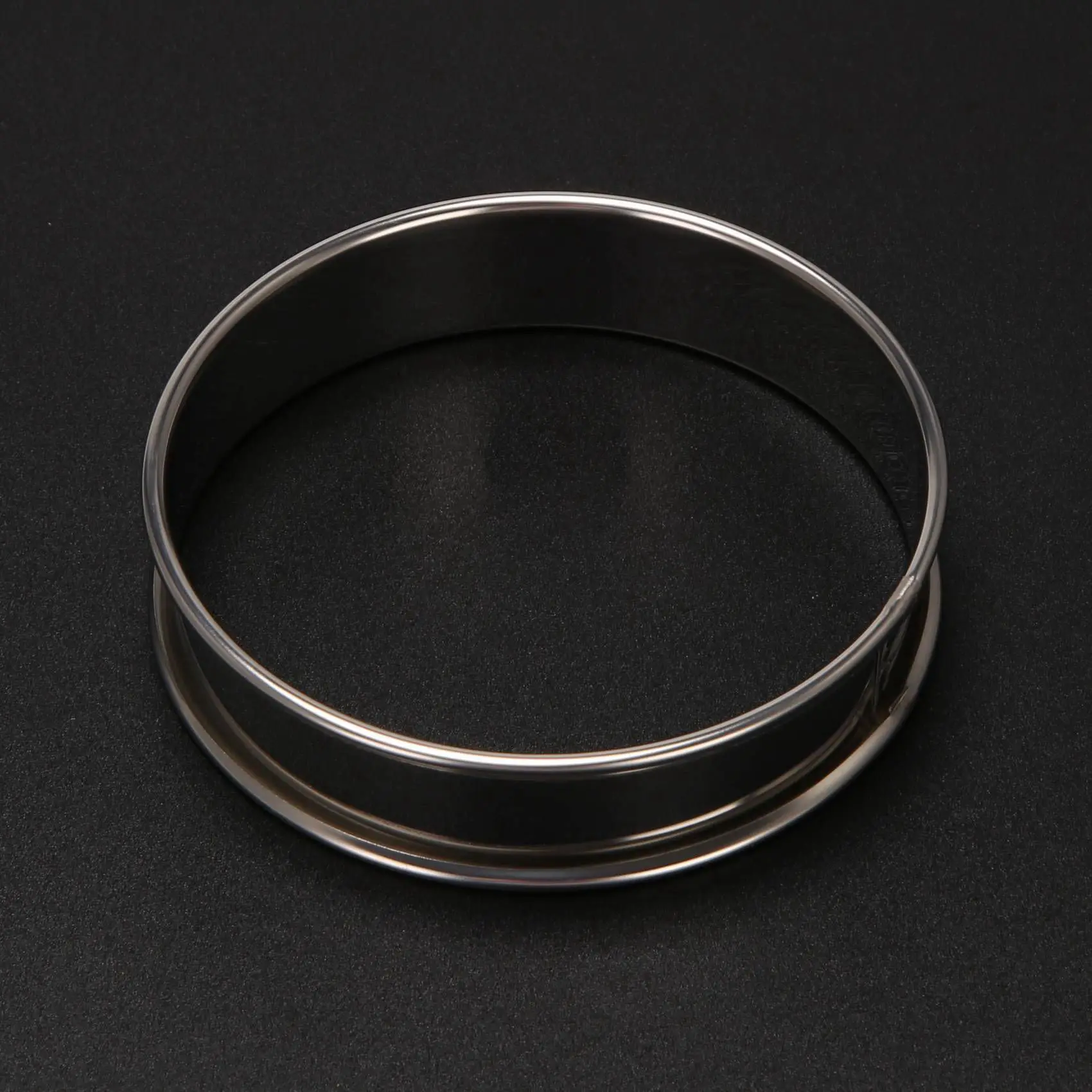 LICE-4 Inch Muffin Rings Crumpet Rings, Set Of 20 Stainless Steel Muffin Rings Molds Double Rolled Tart Rings Round Tart Ring