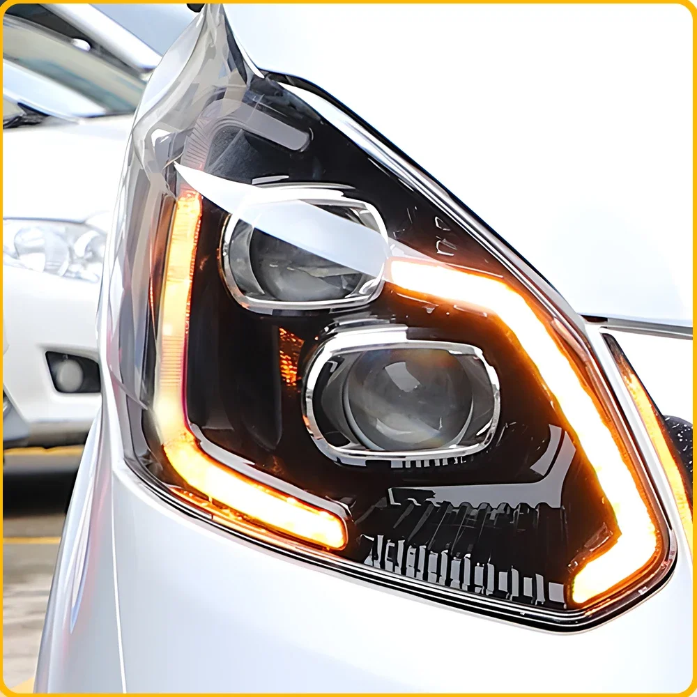For Ford Tourneo Transit 2016-2022 Upgrade Auto LED DRL Headlights Assembly Projector Lens Plug and Play Car Accessories Tools