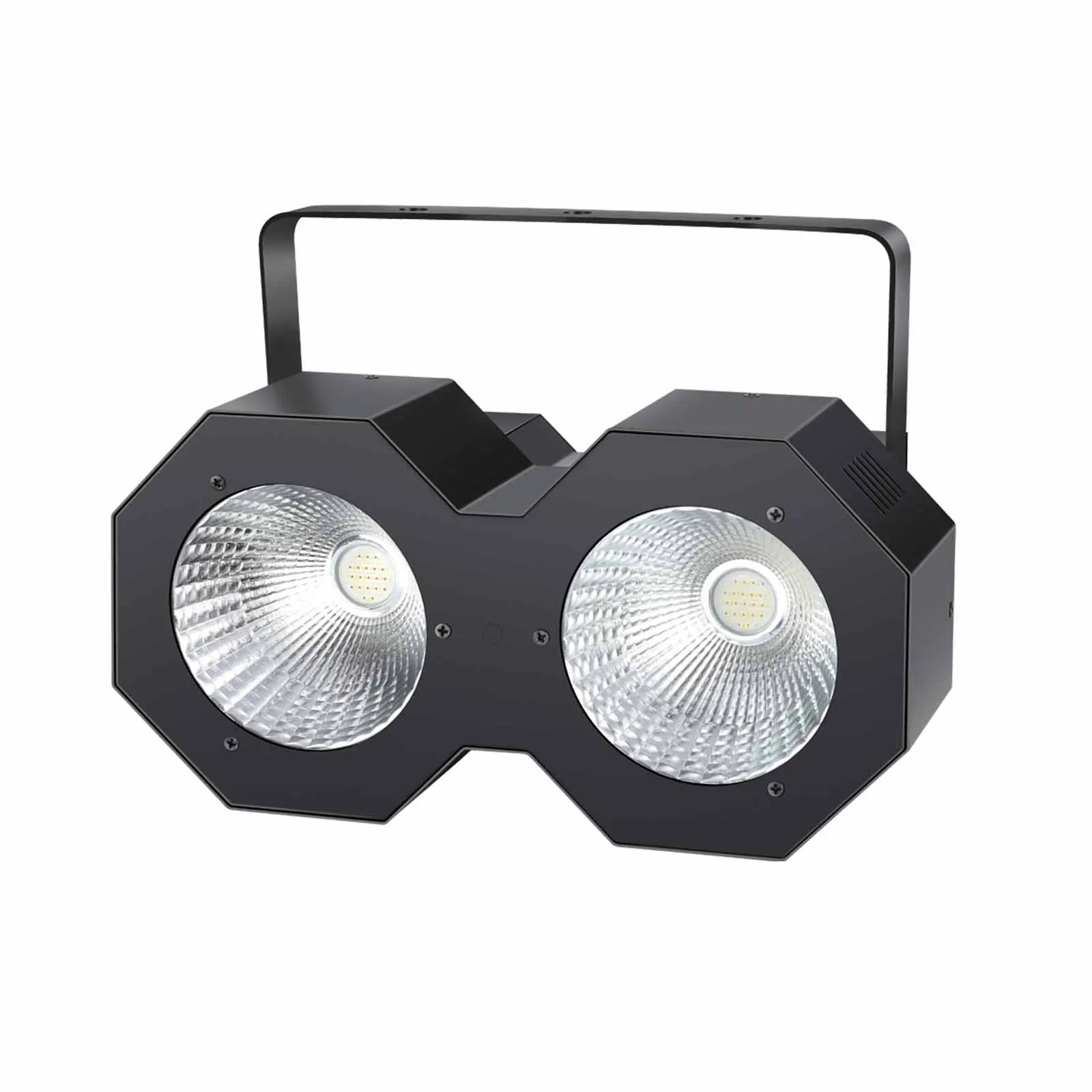 2 Ogen Geleid Publiek Licht 2*50W Rgbw Kleur Dmx Cob Voor Bruiloft Dj Party Dance Disco Muziek Bruiloft Theater Podium Lichteffect