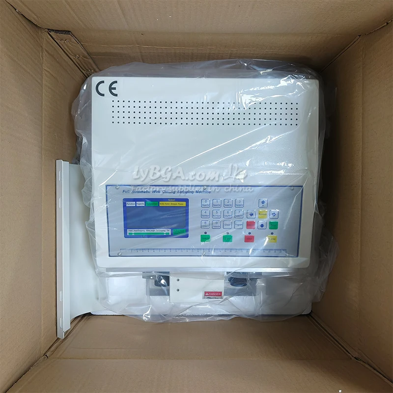 Upgraded SWT-608-EN/ES 4 Wheels Drive Peeling Stripping Cutting Machine For Computer Automatic Wire Strip Stripping Machine