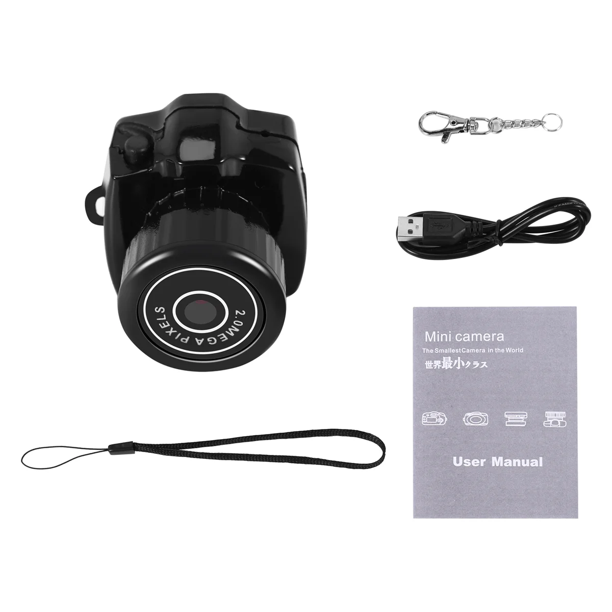 Tiny Mini Camera HD Video Audio Recorder Webcam Y2000 Camcorder Small ​Security Secret Nanny Car Sport Mini Cam