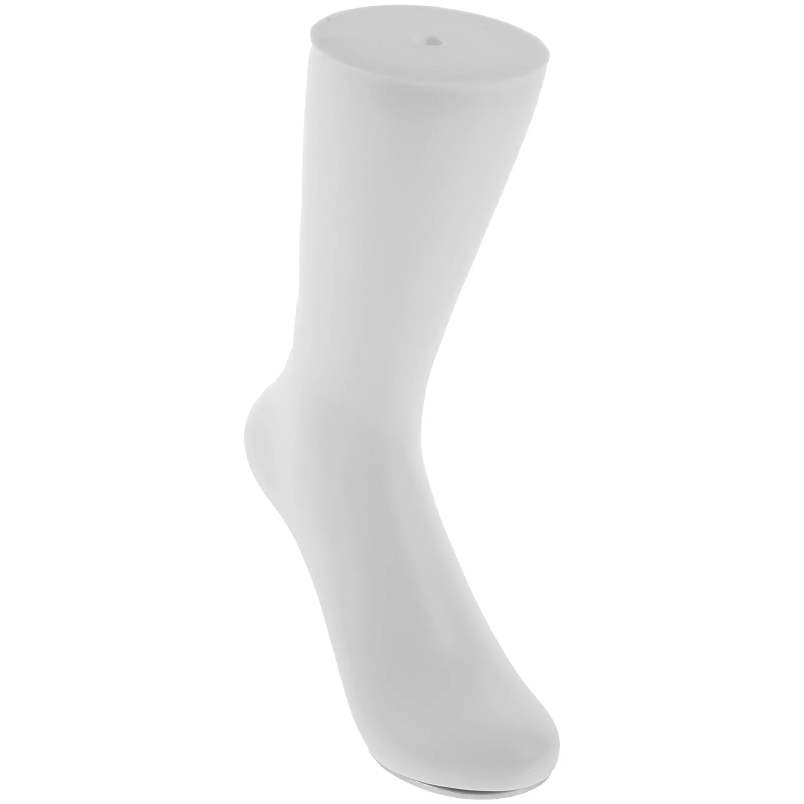 Display Stand Shoes Model Sock Holder Adult Women Support Foot Mannequin for Socks White Supply