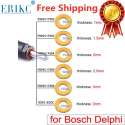 F00VC17503 F00VC17504 Diesel Injector Copper Shims F00VC17505 Nozzle Copper Washer F00VC17506 Gasket for BOSCH Delphi Injector