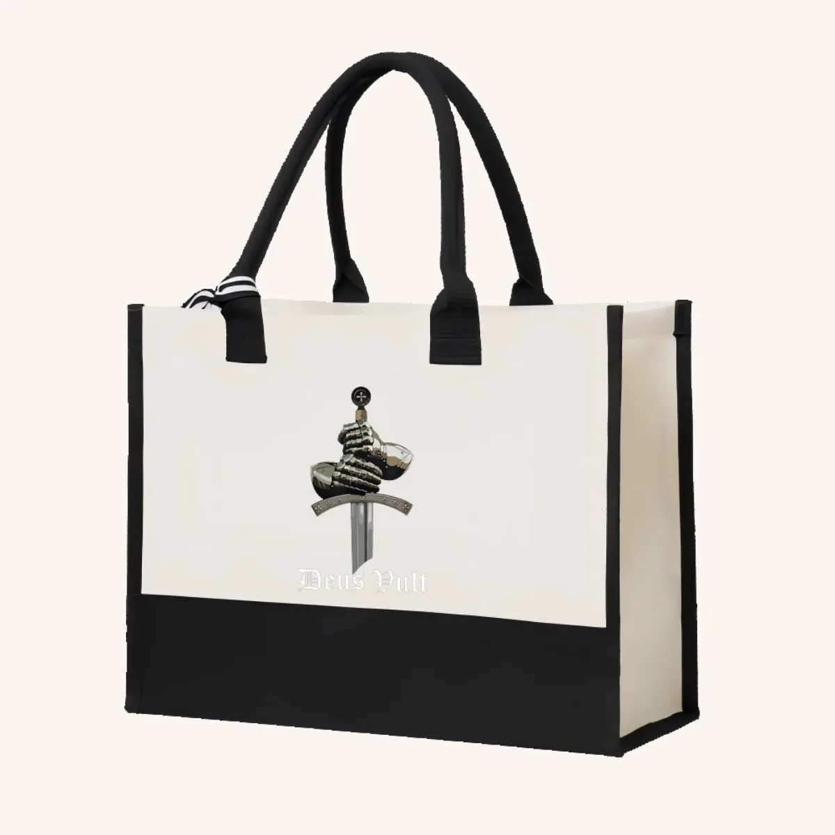 K and a السيف 2026 وصول جديد موضة عملية واسعة قابلة لإعادة الاستخدام حمل حقيبة نمط طباعة 2 لهجة الثقيلة الكتف الكبير #4