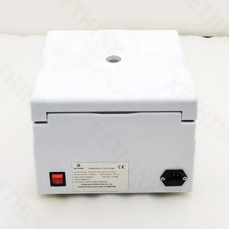 Centrifuga Kasvi  low speed blood prp extraction centrifuge with max capaicty 8x15ml & digital display