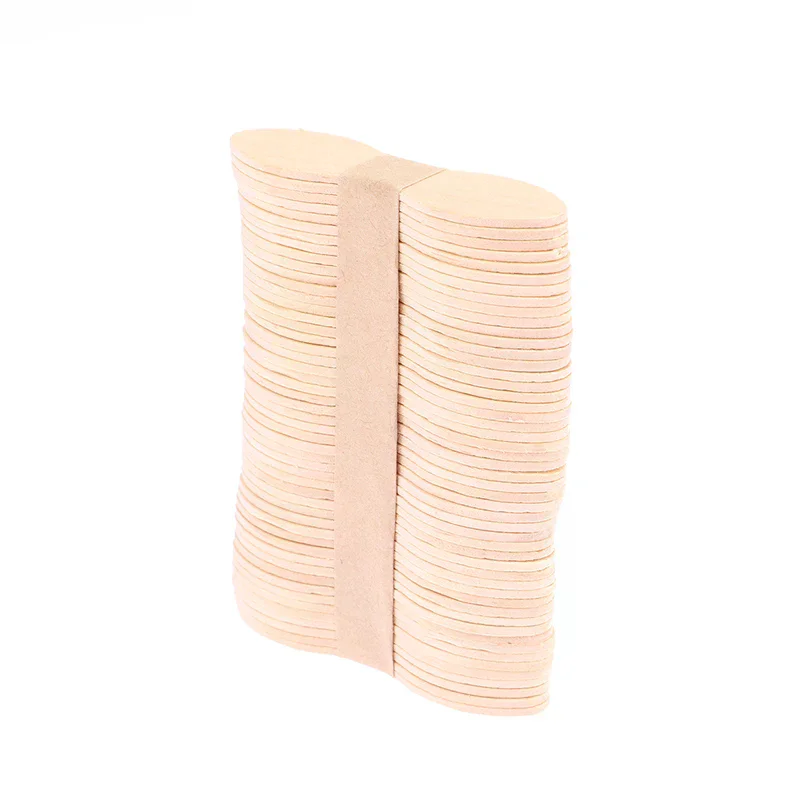 50PCS Disposable 50Pcs Wax Waxing Sticks Wood Tongue Depressor Spatula Woman Wooden Body Hair Removal Sticks Beauty Toiletry