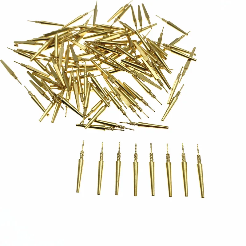 Dental Brass Dowel Stick Pins With Spike Pitch Brass Pins  #2,#3 For Plaster Stone Die Model Work