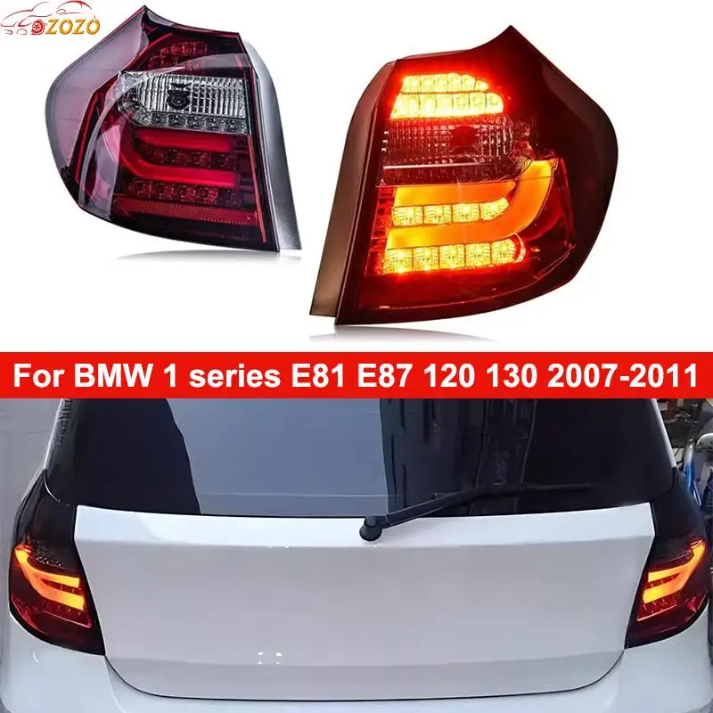 For BMW 1 series E81 E87 120 130 2007 2008 2009 2010 2011 Modified LED Dynamic Turn Signal Light Tail Light Assembly accessories