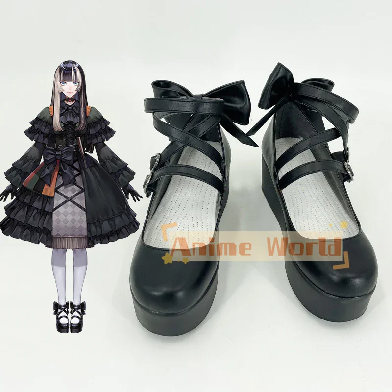 Holovive DEV_IS Virtual YouTuber muslimate Raden Cosplay Shoes stivali di carnevale di Halloween su misura