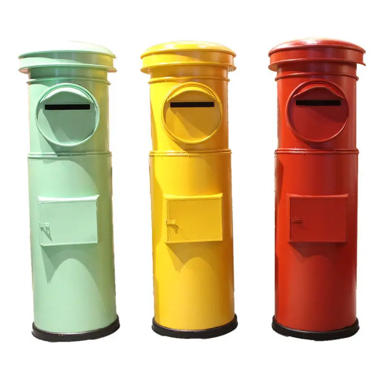 

Postbox wrought iron model handicrafts outdoor decorative ornaments